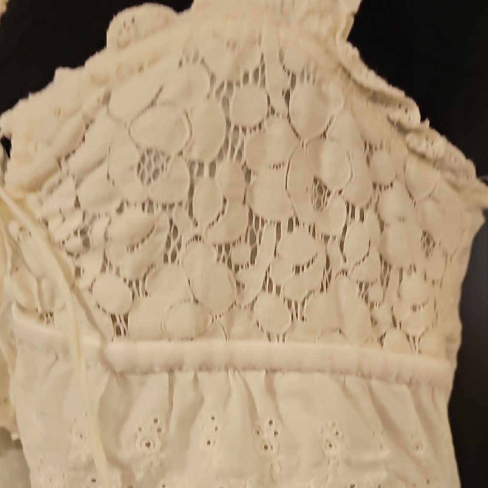 Trinity Cream Lace Detail Chemise - Picture 9 of 12